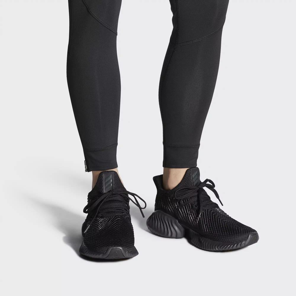 Adidas Alphabounce Instinct Tenis Para Correr Negros Para Mujer (MX-22434)